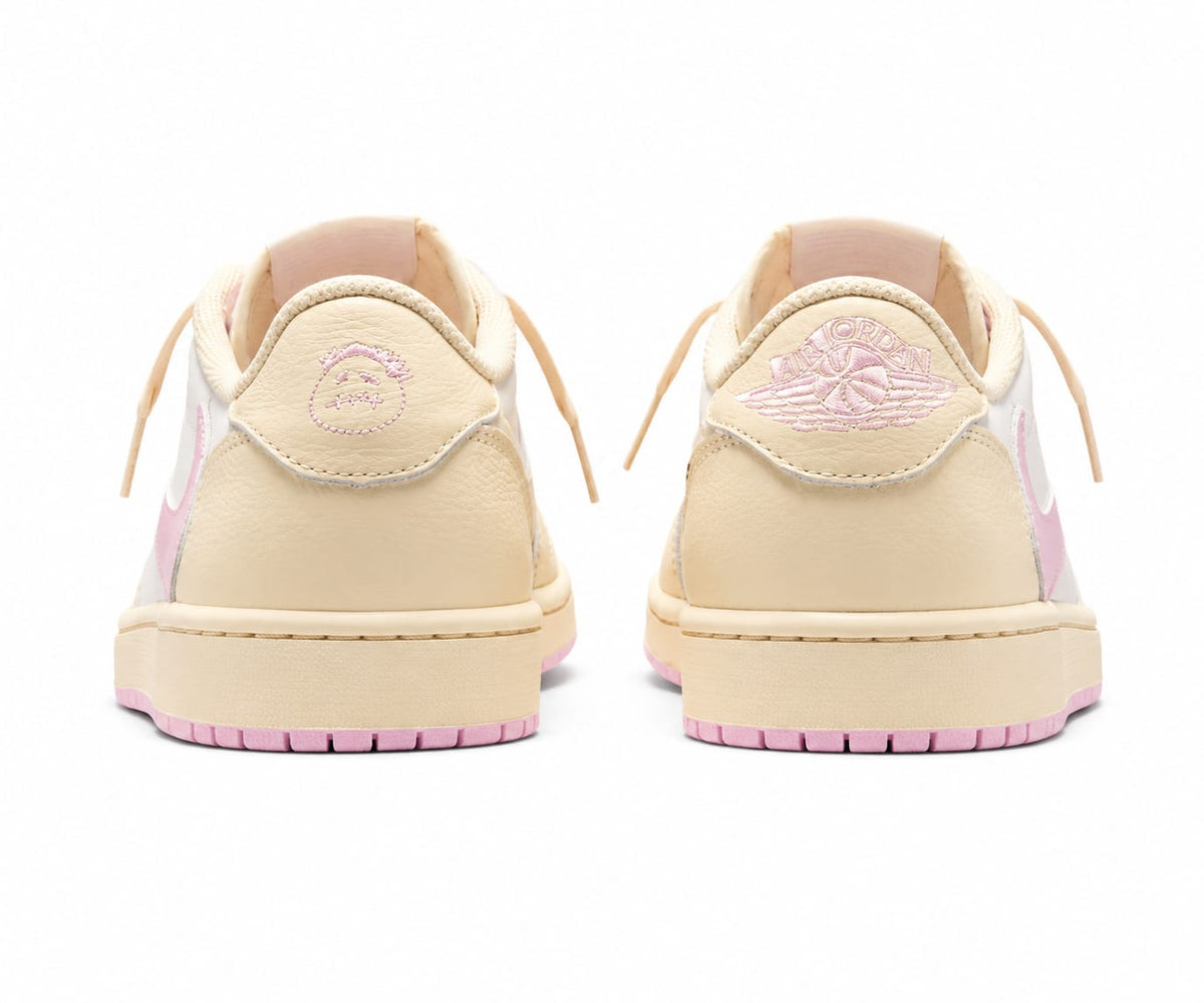 Nike Air Jordan 1 Retro Low OG SP Travis Scott Shy Pink BEIGE