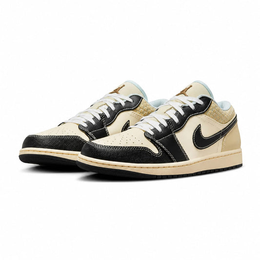 JORDAN 1 LOW SE COCONUT MILK BLACK MUSLIN
