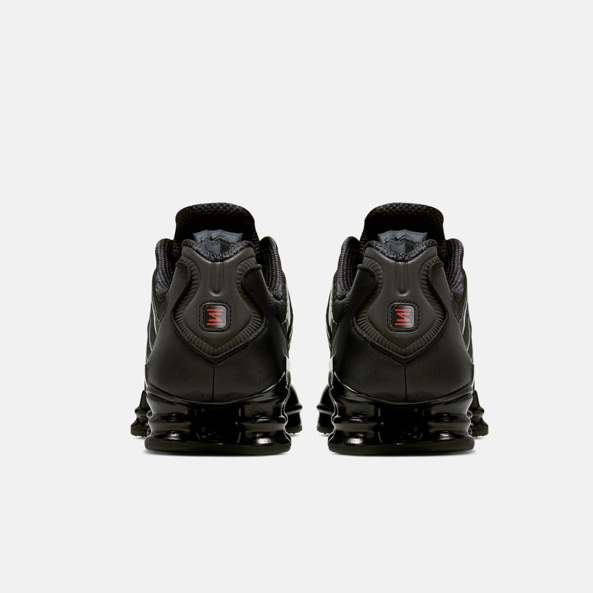 NIKE SHOX TL BLACK/METALLIC HEMATITE-MAX ORANGE